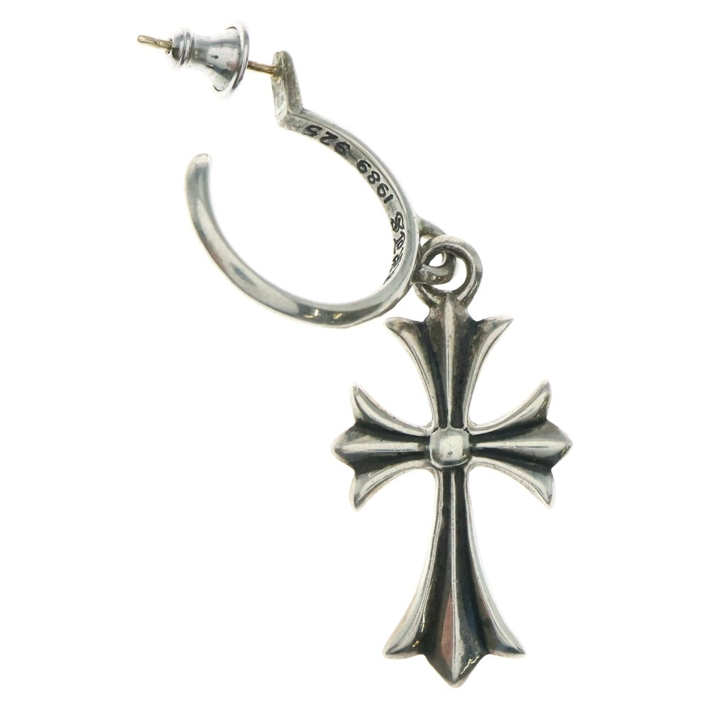 CHROME HEARTS(クロムハーツ) TINY CH CROSS タイニーCHクロス フープピアス シルバー BCA115