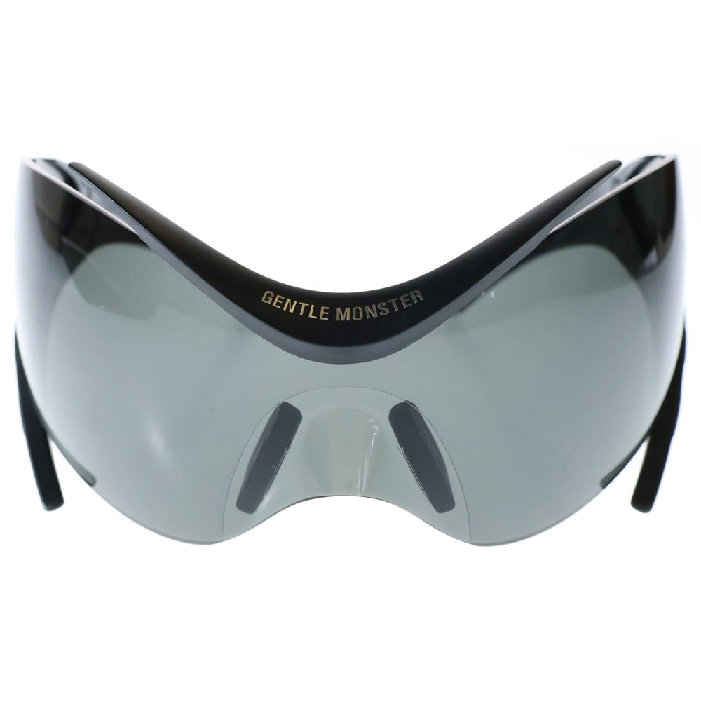GENTLE MONSTER(ジェントルモンスター) ×MUGLER SPIRAL01 ミュグレー スパイラル デザイン サングラス アイウェア 眼鏡 ブラック spiral-01-m01-blk-m-01