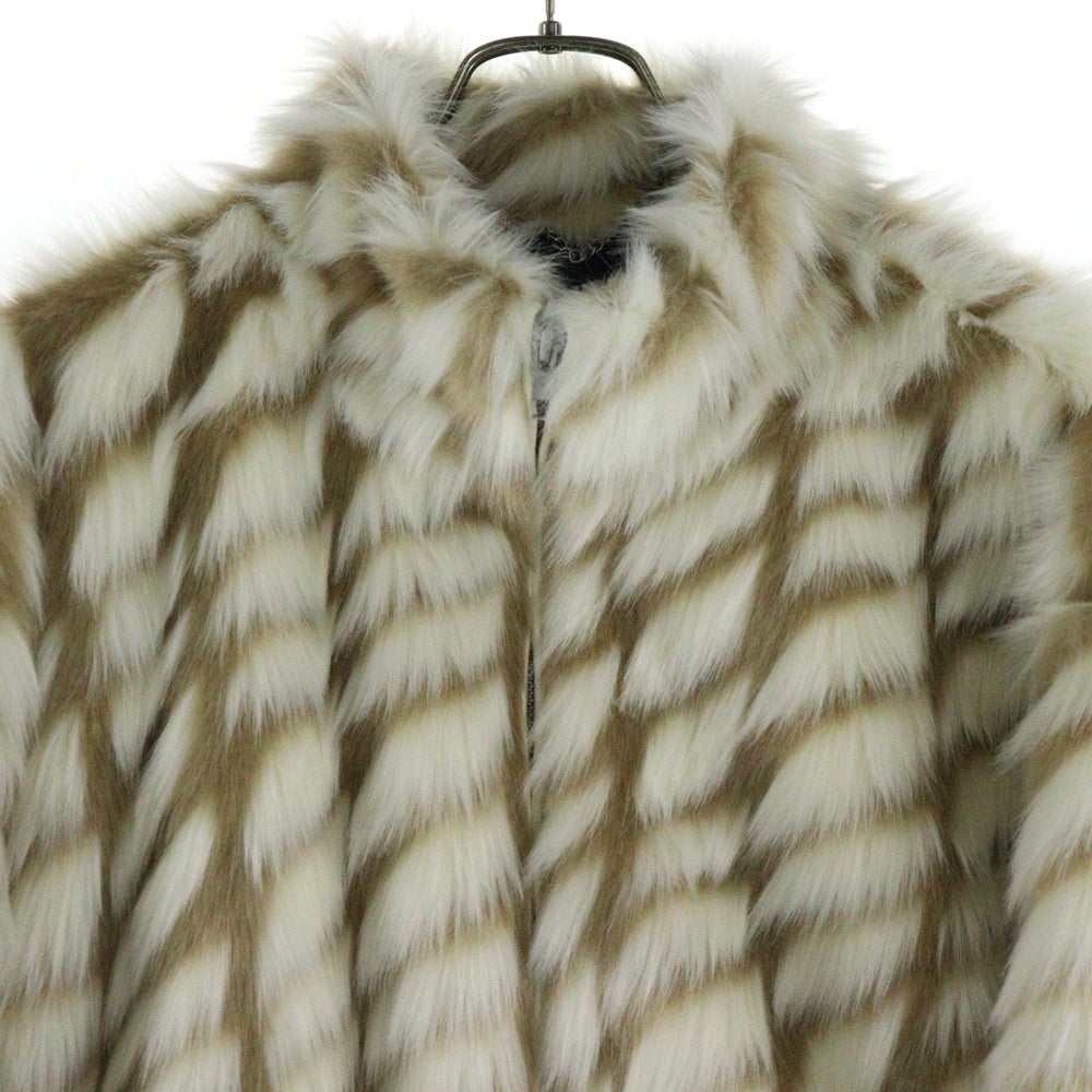 SUPREME(シュプリーム) 25SS Faux Fur Jacket ジップアップ フェイクファージャケット ベージュ
