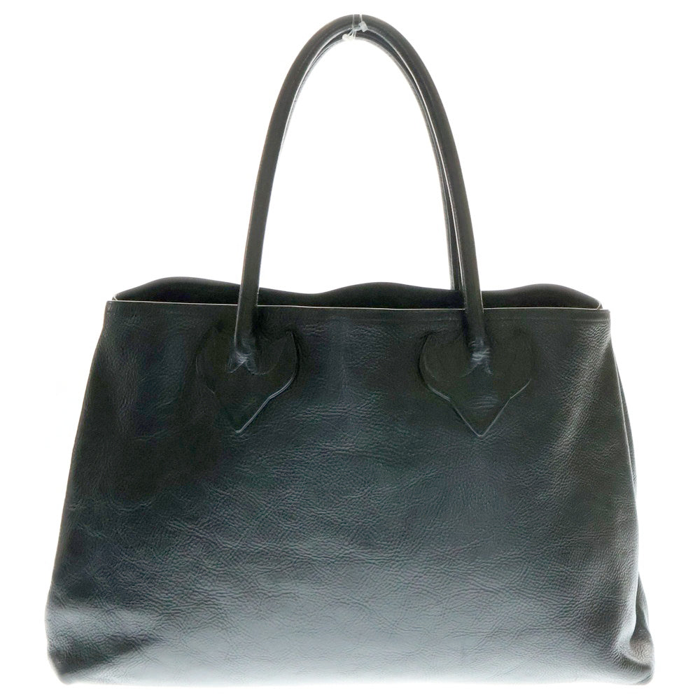 CHROME HEARTS(クロムハーツ) TOTE W SNP BS FLUER BS フレアトート BSフレアレザーパッチトートバッグ ブラック