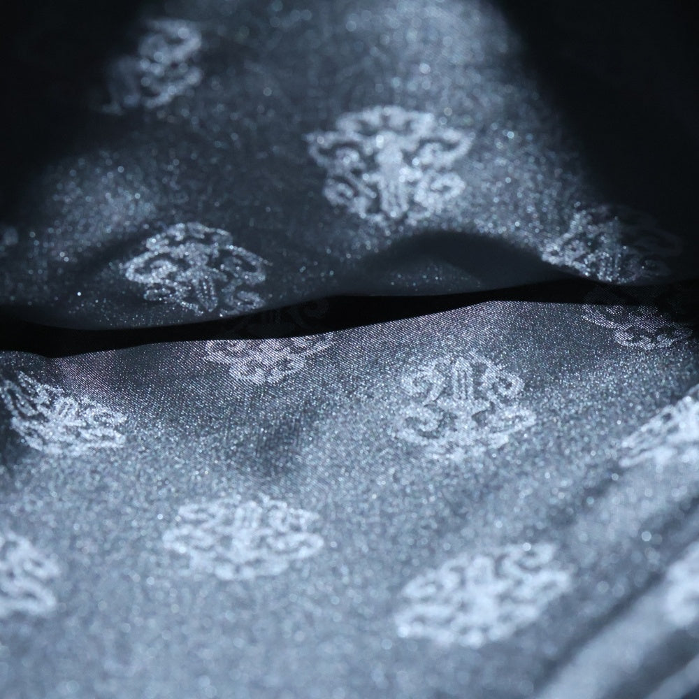 CHROME HEARTS(クロムハーツ) SQ PKT FILIGREE CRS スクエアポケットフィリグリー フィリグリークロス装飾レザーショルダーバッグ