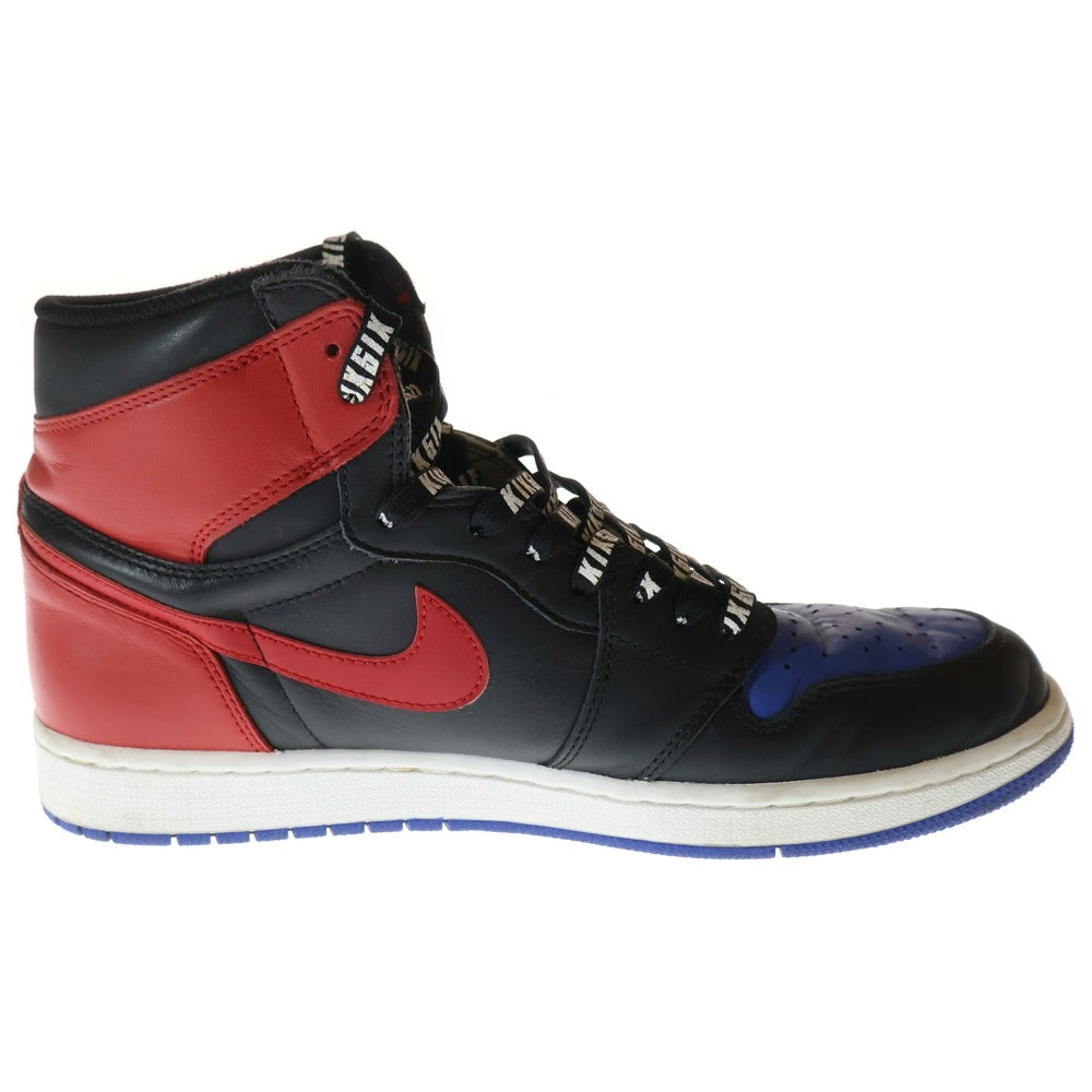 NIKE(ナイキ) AIR JORDAN 1 RETRO HIGH OG TOP 3 エアジョーダン1 レトロ トップ3 ハイカットスニーカー レッド/ブラック/ブルー US12/30cm 555088-026