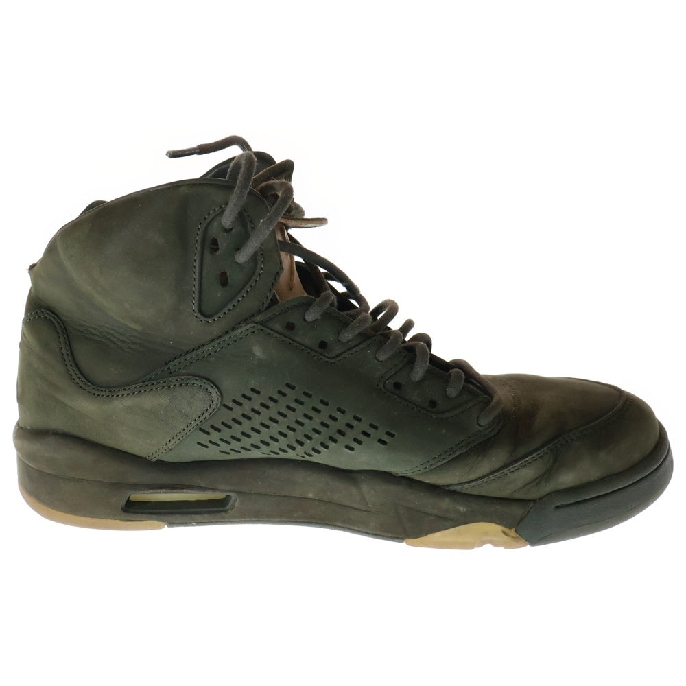 NIKE(ナイキ) AIR JORDAN 5 RETRO PREMIUM エアジョーダン5 レトロ プレミアム テイク フライト セコイア ハイカット スニーカー カーキ US12/30cm 881432-305