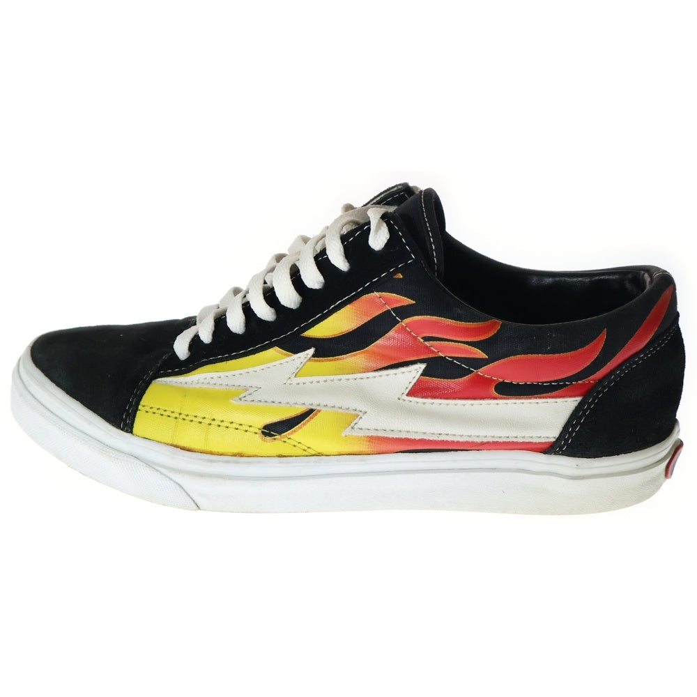 VANS(ヴァンズ) ×Revenge×Storm CLASSIC PLUS FLAME リベンジストーム クラシック プラス フレイム ローカットスニーカー マルチ US12/30cm