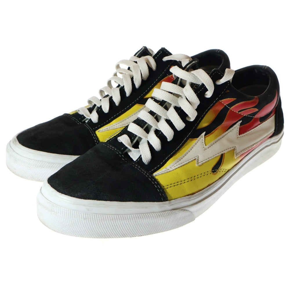 VANS(ヴァンズ) ×Revenge×Storm CLASSIC PLUS FLAME リベンジストーム クラシック プラス フレイム ローカットスニーカー マルチ US12/30cm
