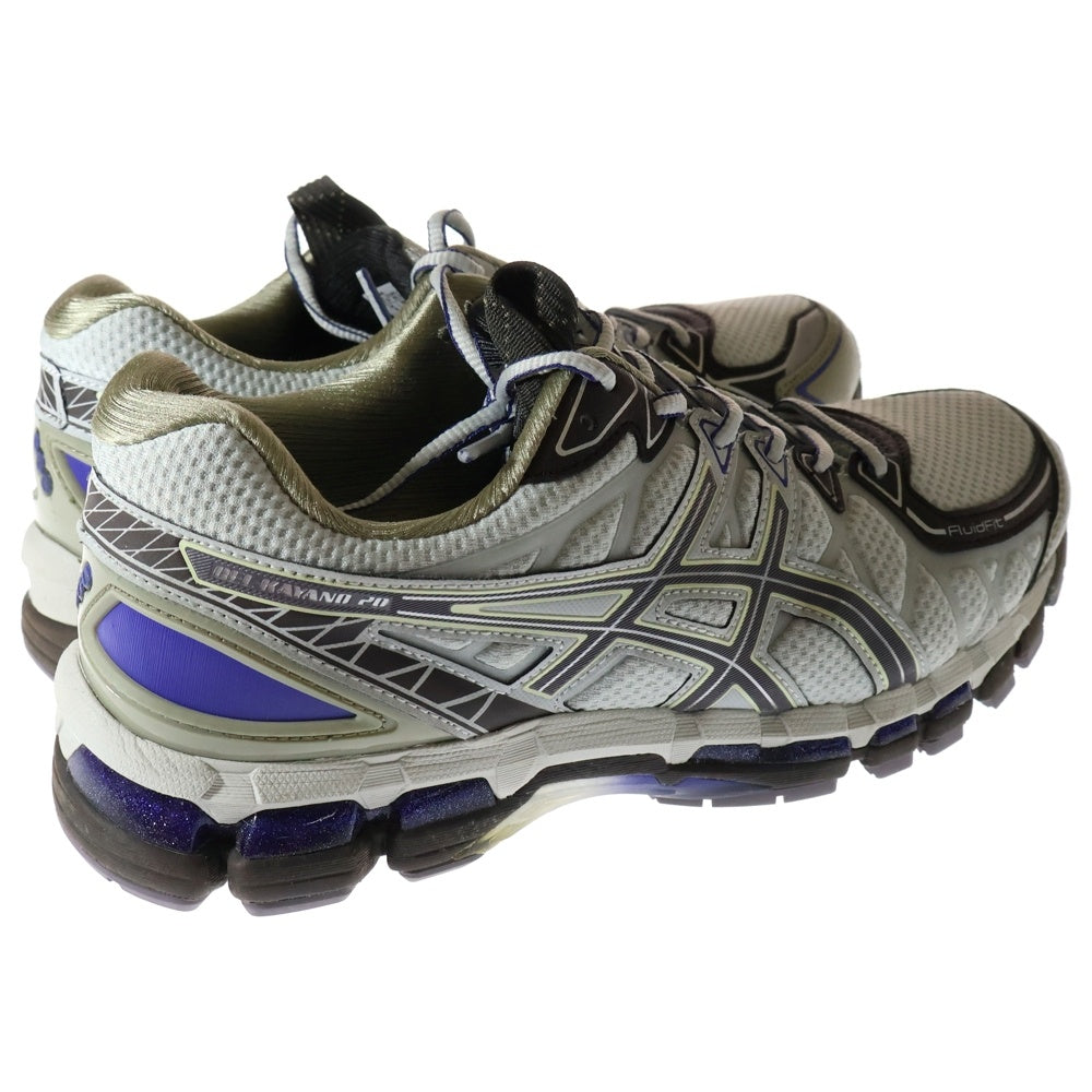 ASICS(アシックス) UB10-S GEL-KAYANO 20 ゲルカヤノ10 メッシュ ローカットスニーカー ホワイト/ブルー US9/27cm 1203A640-020