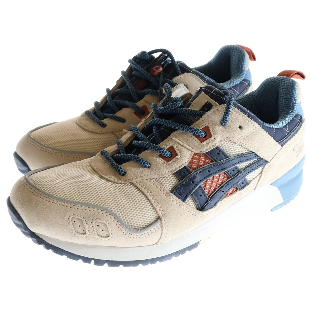 ASICS(アシックス) ×KEBOZ ×MITA SNEAKERS GEL-LYTE3 OG ケボズ ミタスニーカー ゲルライト3 ローカットスニーカー ベージュ/ブルー US9/27cm 1201B030