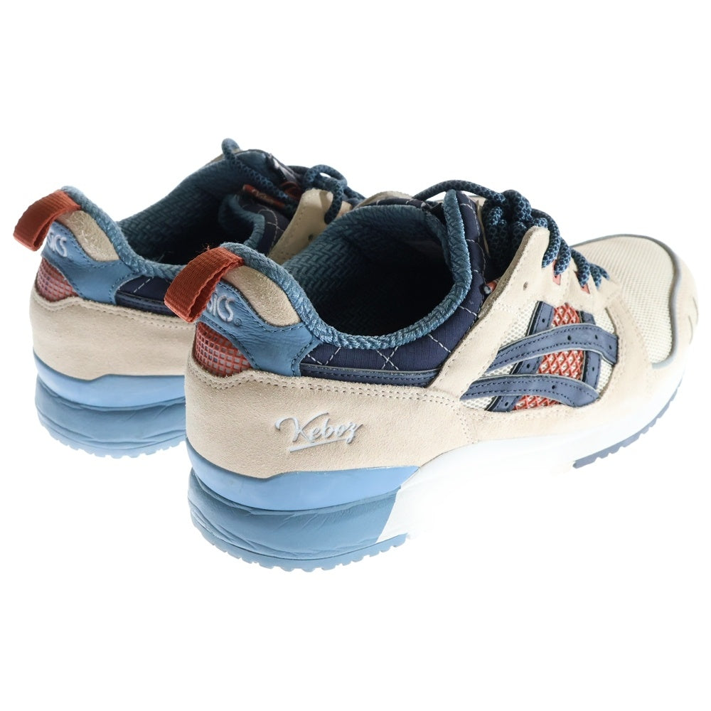 ASICS(アシックス) ×KEBOZ ×MITA SNEAKERS GEL-LYTE3 OG ケボズ ミタスニーカー ゲルライト3 ローカットスニーカー ベージュ/ブルー US9/27cm 1201B030