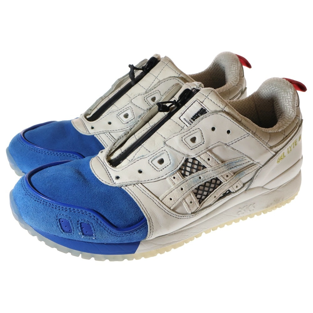 ASICS(アシックス) GEL-LYTE3 OG ゲルライト スエード ローカットスニーカー ホワイト/ブルー US9/27cm 1203A579-100