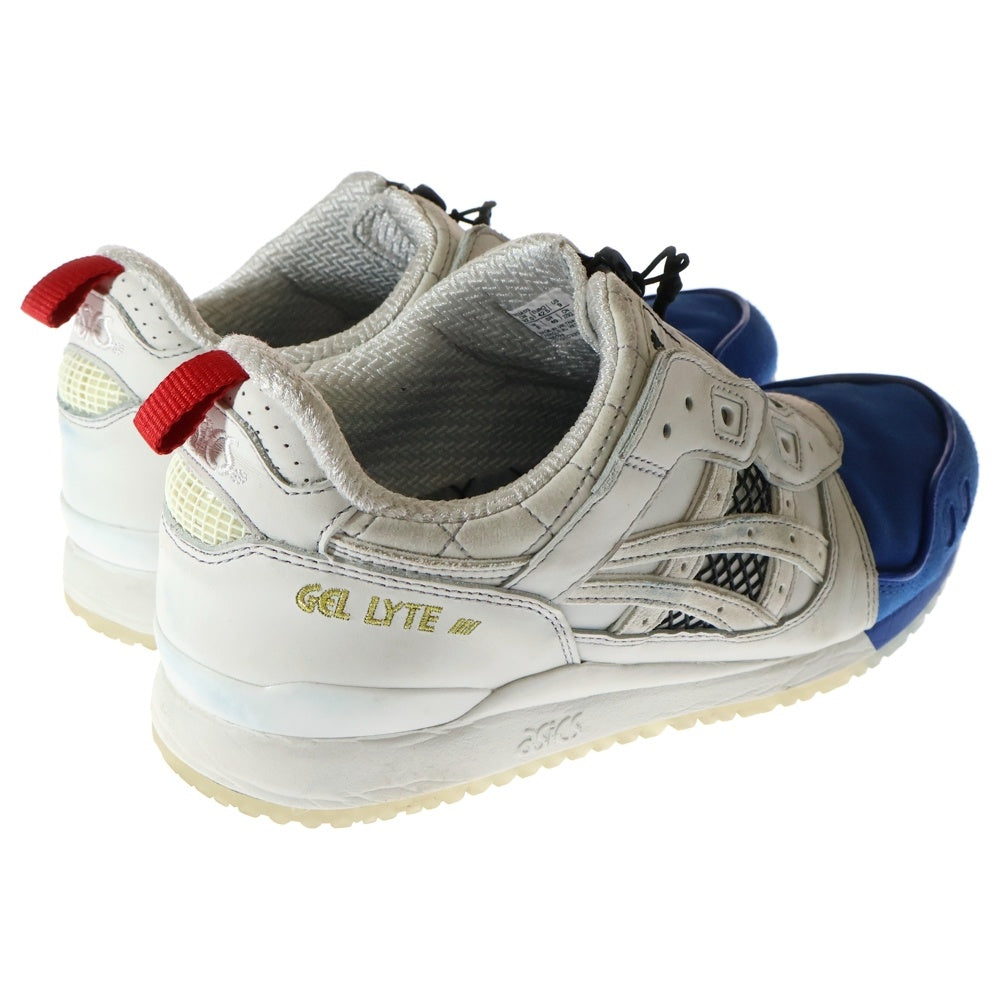 ASICS(アシックス) GEL-LYTE3 OG ゲルライト スエード ローカットスニーカー ホワイト/ブルー US9/27cm 1203A579-100