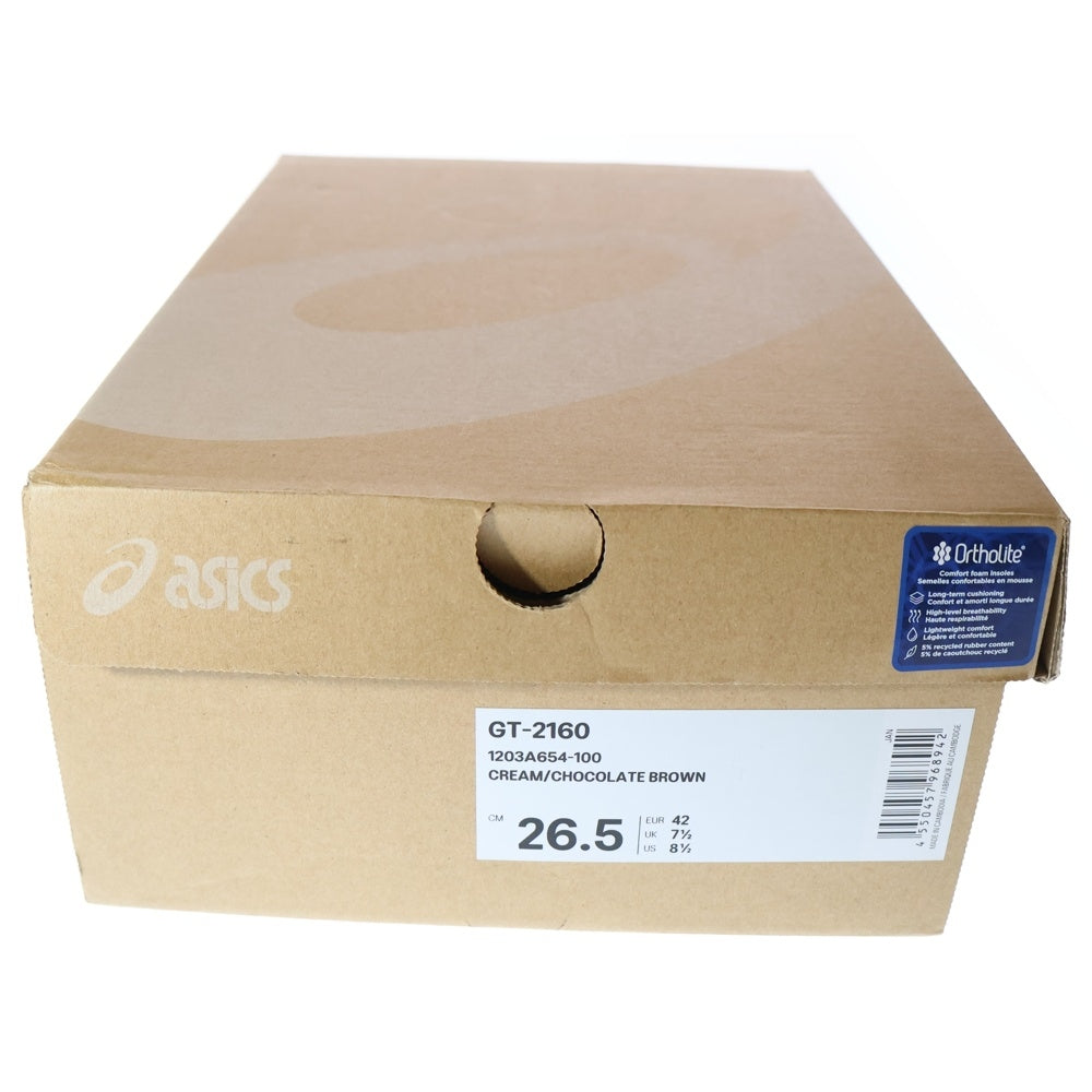 ASICS(アシックス) ×ABOVE THE CLOUDS GT-2160 アバーヴ ザ クラウズ ローカットスニーカー シルバー/ブラウン US8.5/26.5cm 1203A654-100