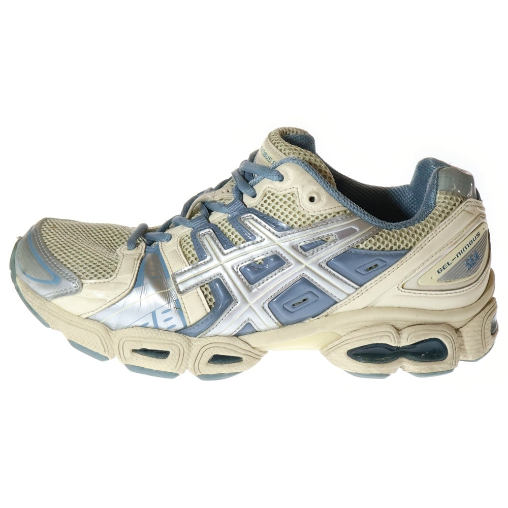 ASICS(アシックス) ×WIND AND SEA GEL-NIMBUS 9 ウィンダンシー ゲルニンバス9 ローカットスニーカー ホワイト/ブルー US8.5/26.5cm 1201A801-101