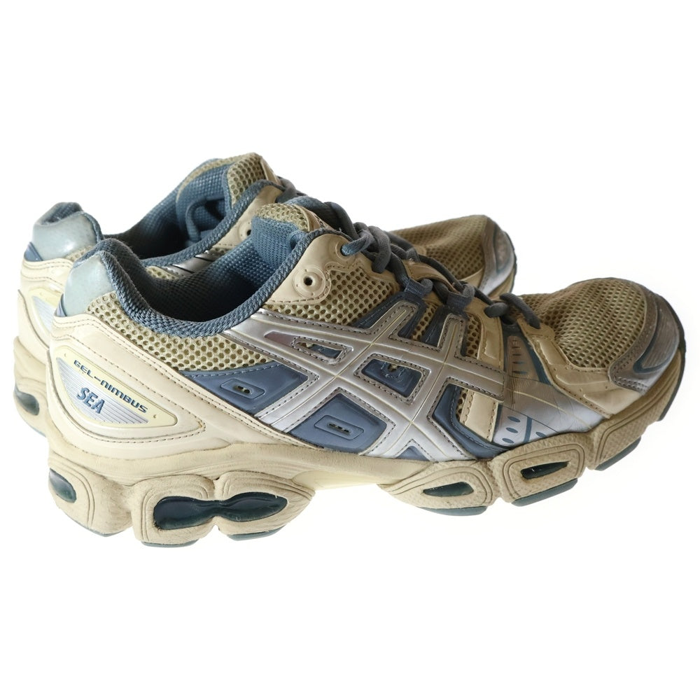 ASICS(アシックス) ×WIND AND SEA GEL-NIMBUS 9 ウィンダンシー ゲルニンバス9 ローカットスニーカー ホワイト/ブルー US8.5/26.5cm 1201A801-101