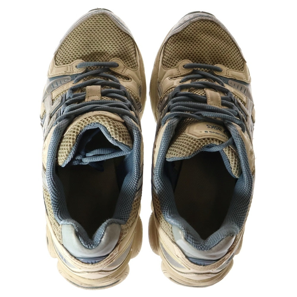 ASICS(アシックス) ×WIND AND SEA GEL-NIMBUS 9 ウィンダンシー ゲルニンバス9 ローカットスニーカー ホワイト/ブルー US8.5/26.5cm 1201A801-101