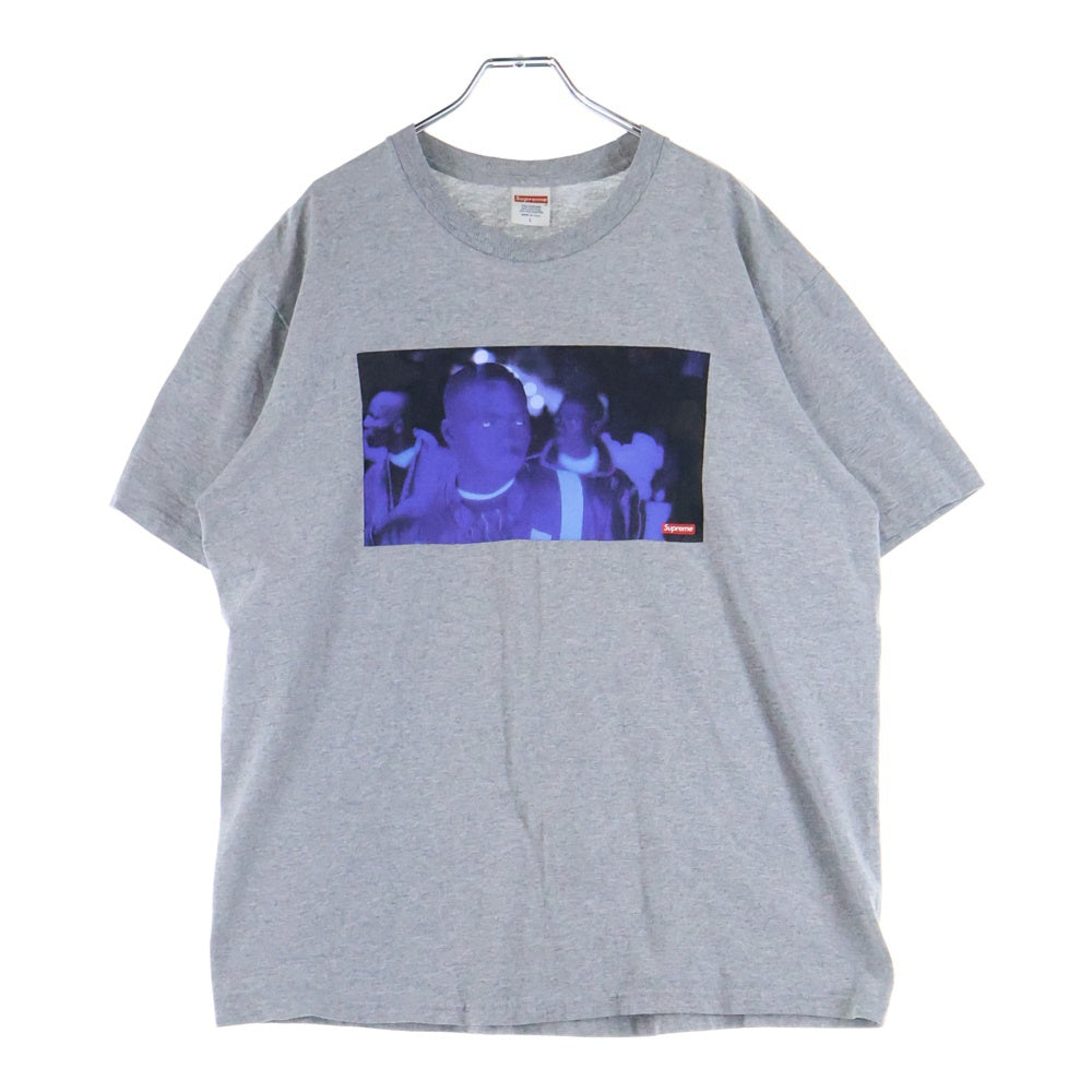 SUPREME(シュプリーム) 21AW America Eats Its Young Tee アメリカ イーツ イッツ ヤング フォトプリント 半袖Tシャツ カットソー グレー