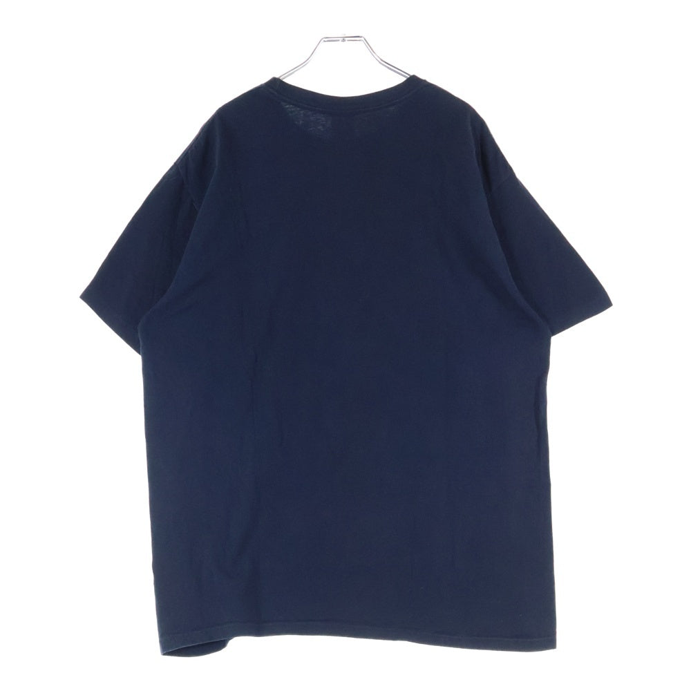 SUPREME(シュプリーム) 20SS Anno Domini Tee アノ ドミニ フロントロゴプリント クルーネック半袖Tシャツ カットソー ネイビー
