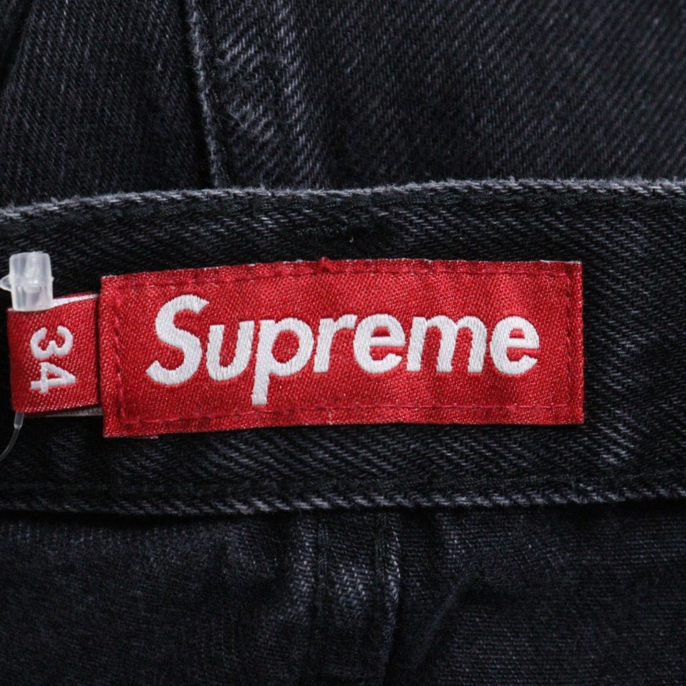 SUPREME(シュプリーム) 25SS Baggy Jean バギー デニムパンツ ブラック