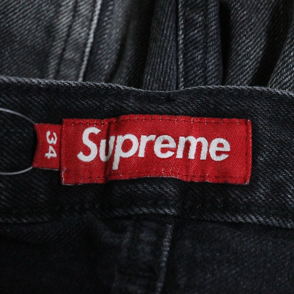 SUPREME(シュプリーム) 24SS Regular Jean レギュラー デニムパンツ ブラック