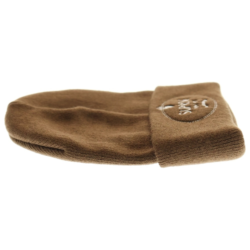 SUPREME(シュプリーム) 24AW Crest Beanie クレスト ビーニー ニットキャップ 帽子 ブラウン