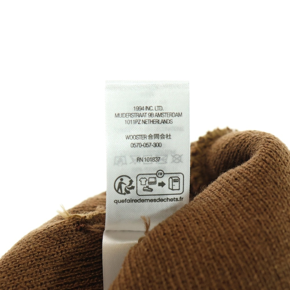 SUPREME(シュプリーム) 24AW Crest Beanie クレスト ビーニー ニットキャップ 帽子 ブラウン