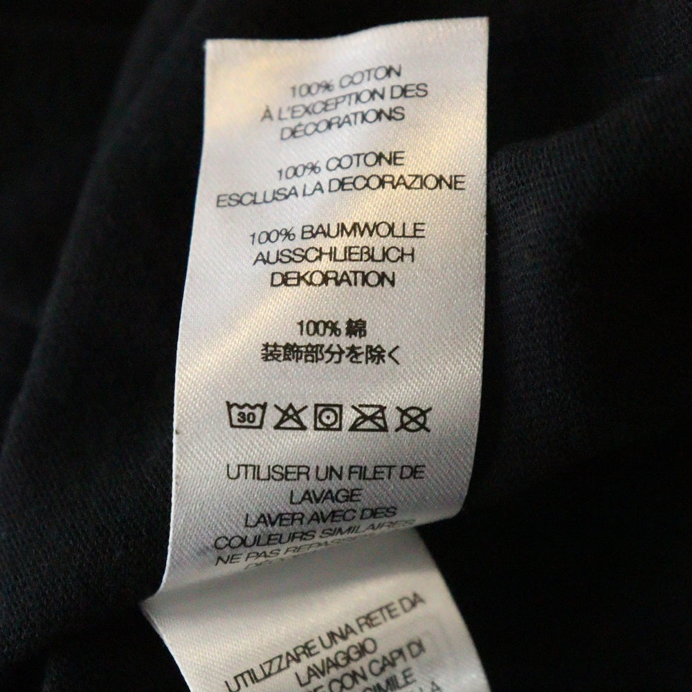 SUPREME(シュプリーム) 22AW Capital S/S Tee Top キャピタル フロントロゴ クルーネック半袖Tシャツ カットソー ブラック