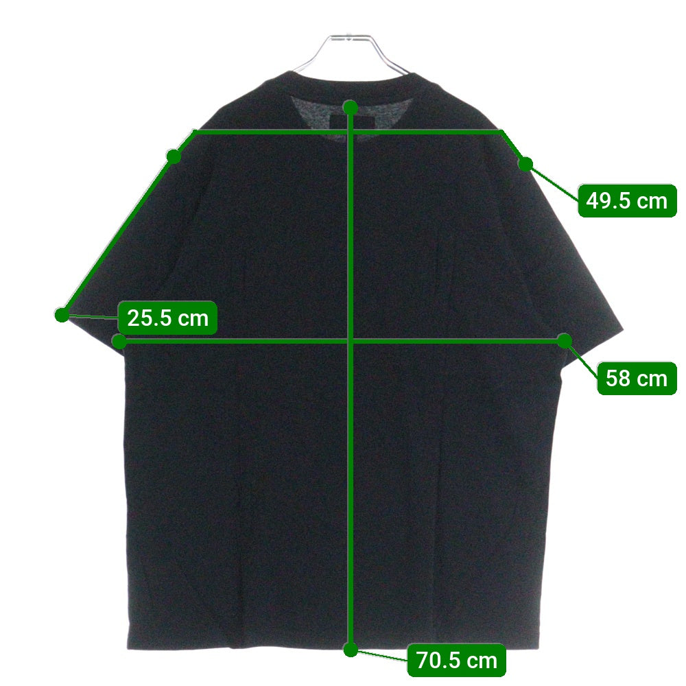 SUPREME(シュプリーム) 22AW Capital S/S Tee Top キャピタル フロントロゴ クルーネック半袖Tシャツ カットソー ブラック