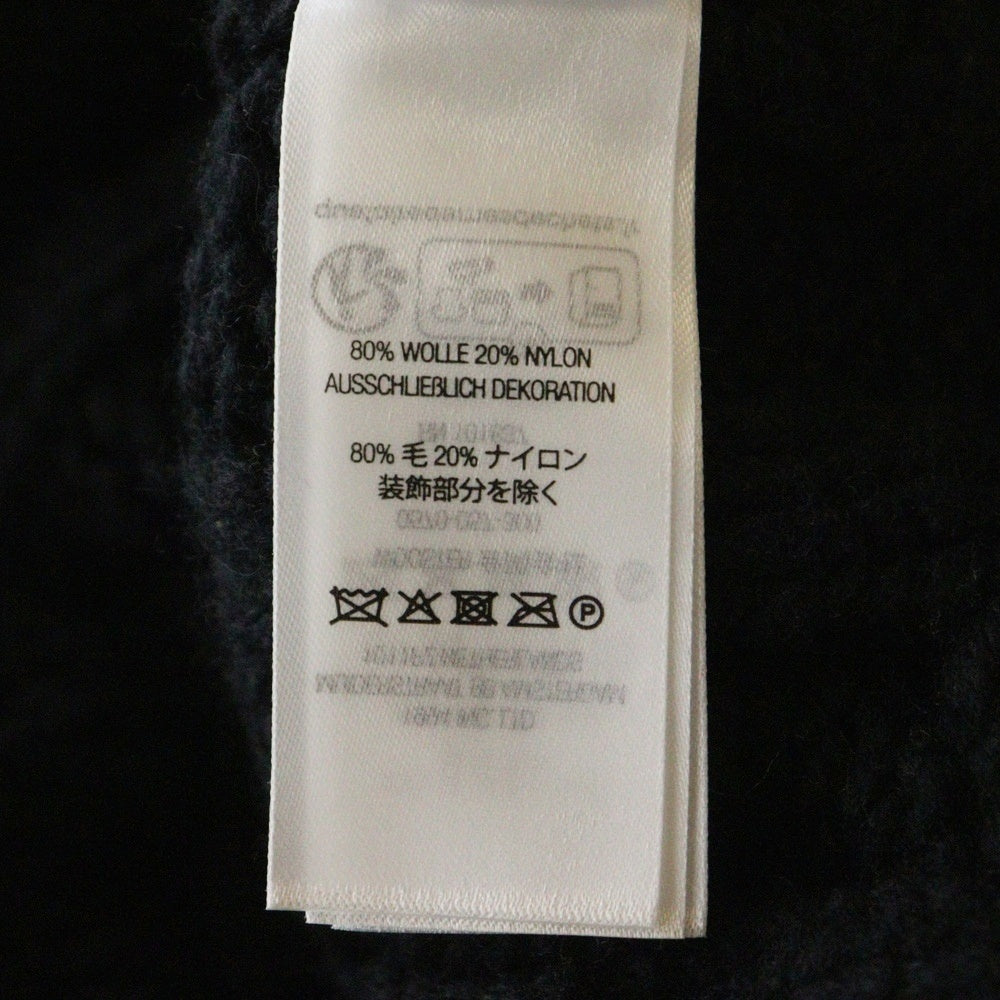SUPREME(シュプリーム) 23AW Applique Cable Knit Sweater アップリケ ケーブル ニット セーター ブラック