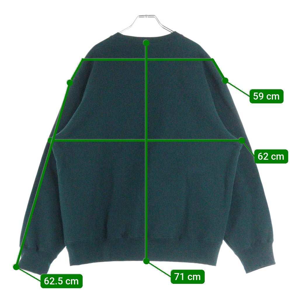 SUPREME(シュプリーム) 22AW Box Logo Crewneck Sweatshirt ボックス ロゴ クルーネック スウェット トレーナー グリーン