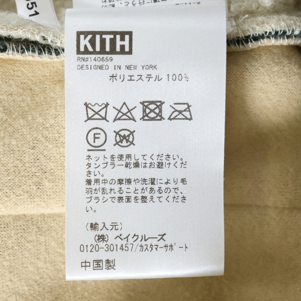 KITH(キス) 21AW Sheridan Shirt Jacket チェック シェリダン シャツ ジャケット グリーン KHM010051