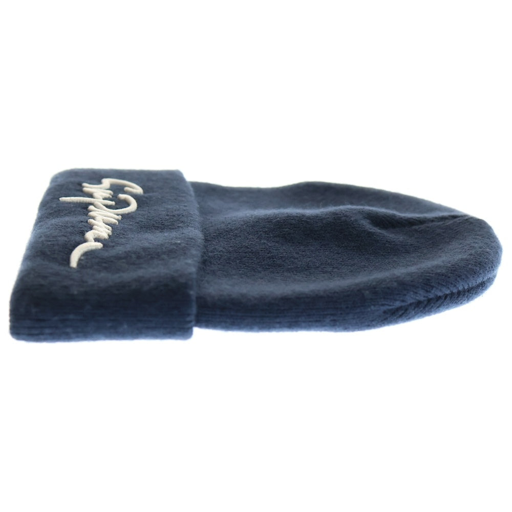 SUPREME(シュプリーム) 18AW Classic Script Beanie クラシック スクリプト ビーニー ニットキャップ 帽子 ネイビー