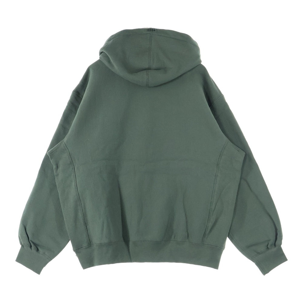SUPREME(シュプリーム) 24SS Futura Hooded Sweatshirt フューチュラロゴ スウェット プルオーバーパーカー フーディ カーキ