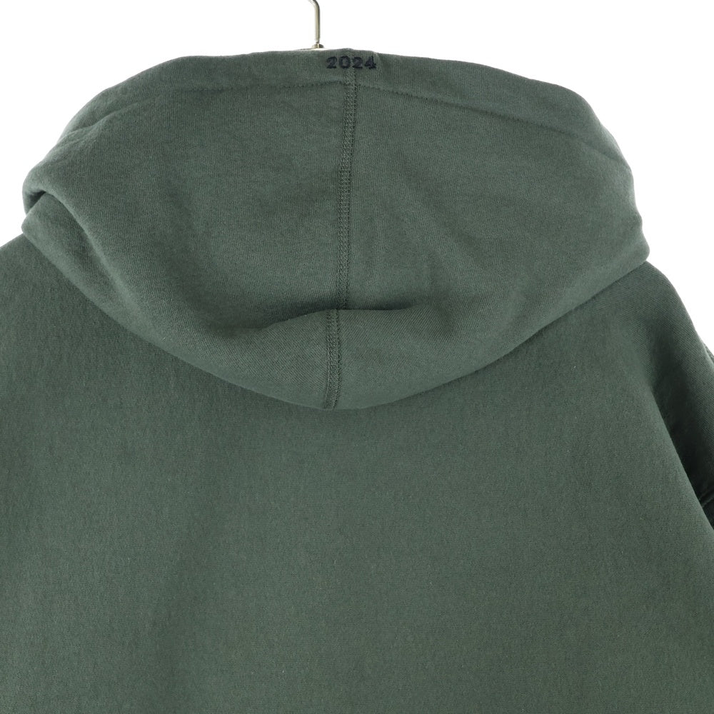 SUPREME(シュプリーム) 24SS Futura Hooded Sweatshirt フューチュラロゴ スウェット プルオーバーパーカー フーディ カーキ