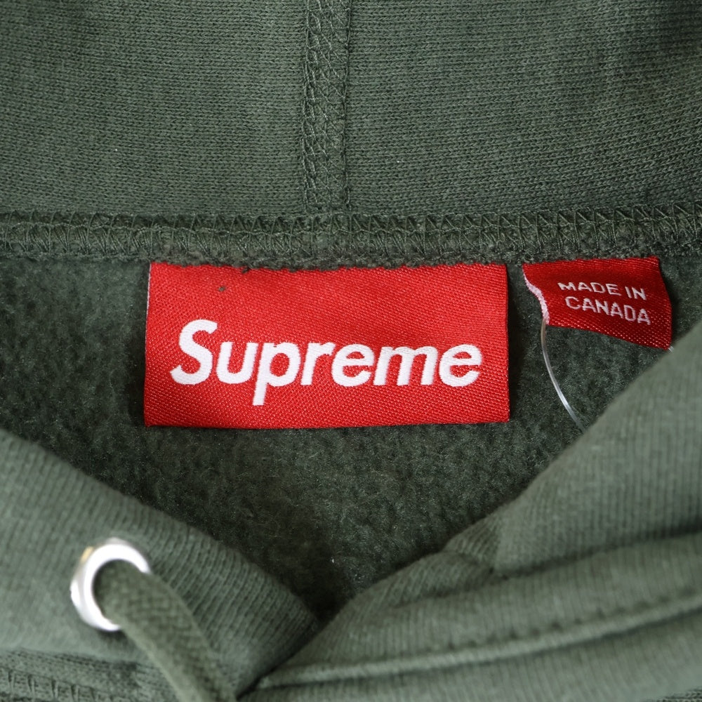 SUPREME(シュプリーム) 24SS Futura Hooded Sweatshirt フューチュラロゴ スウェット プルオーバーパーカー フーディ カーキ