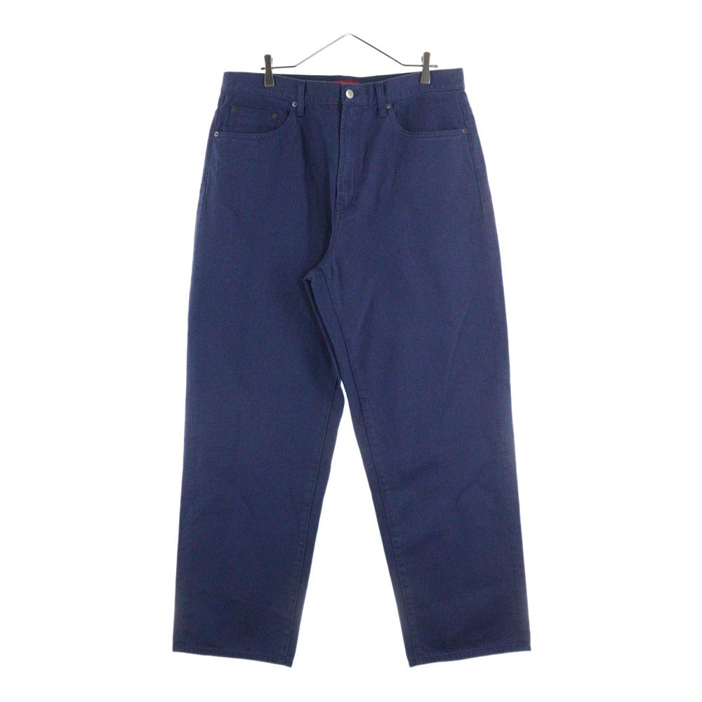 SUPREME(シュプリーム) 24SS Baggy Jean バギージーンズ ワイド デニムパンツ ブルー