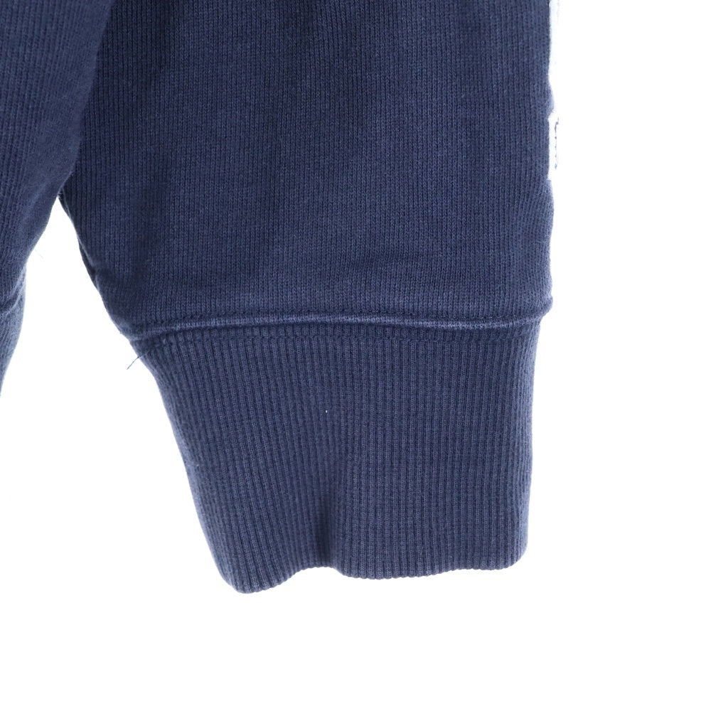 KITH(キス) ×MLB ボックスロゴ スウェット プルオーバーパーカー ネイビー