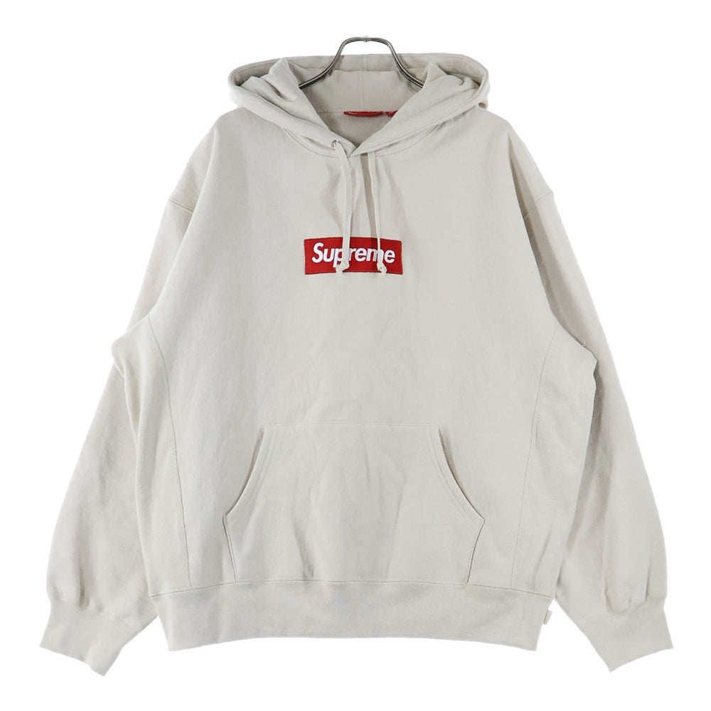 SUPREME(シュプリーム) 24AW Box Logo Hooded Sweatshirt ボックスロゴ フーデッド スウェット シャツ プルオーバーパーカー ベージュ