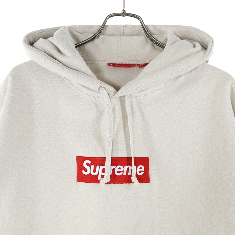 SUPREME(シュプリーム) 24AW Box Logo Hooded Sweatshirt ボックスロゴ フーデッド スウェット シャツ プルオーバーパーカー ベージュ