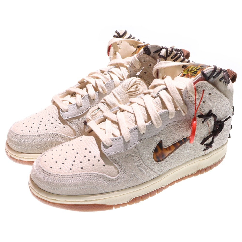 NIKE(ナイキ) ×BODEGA DUNK HIGH F&F ボデガ ダンク ハイカットスニーカー アイボリー US9/27cm CZ8125-100