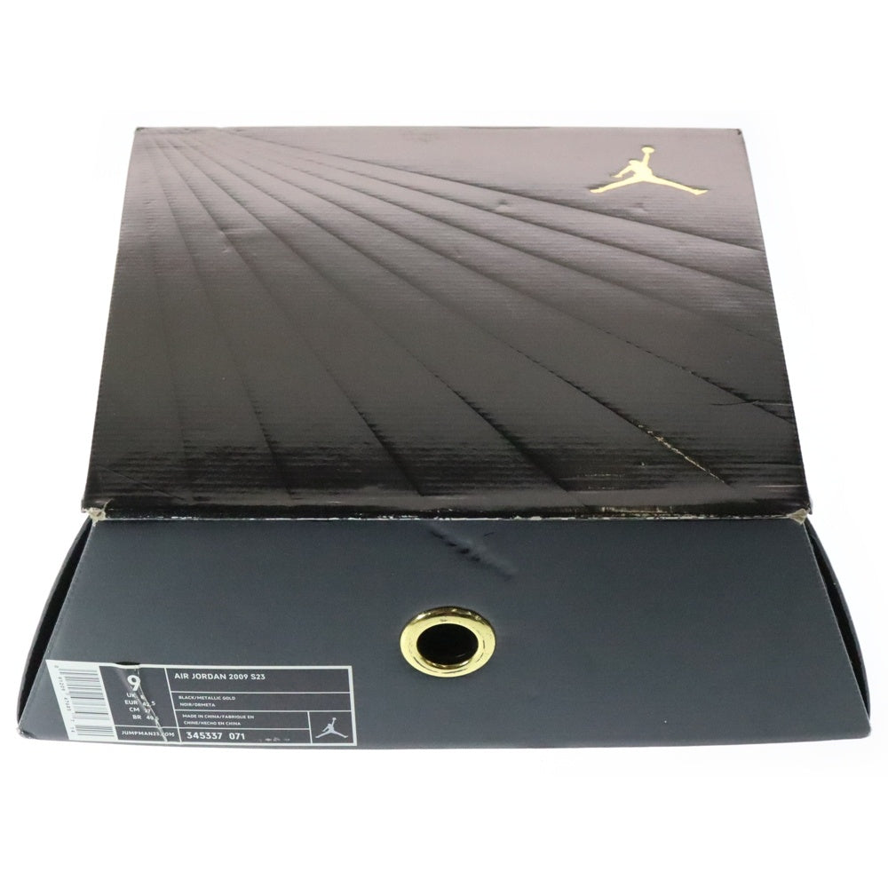 NIKE(ナイキ) 【観賞用 2009年製】 AIR JORDAN 2009 エアジョーダン 2009 ハイカットスニーカー ブラック US9/27cm 345337-071