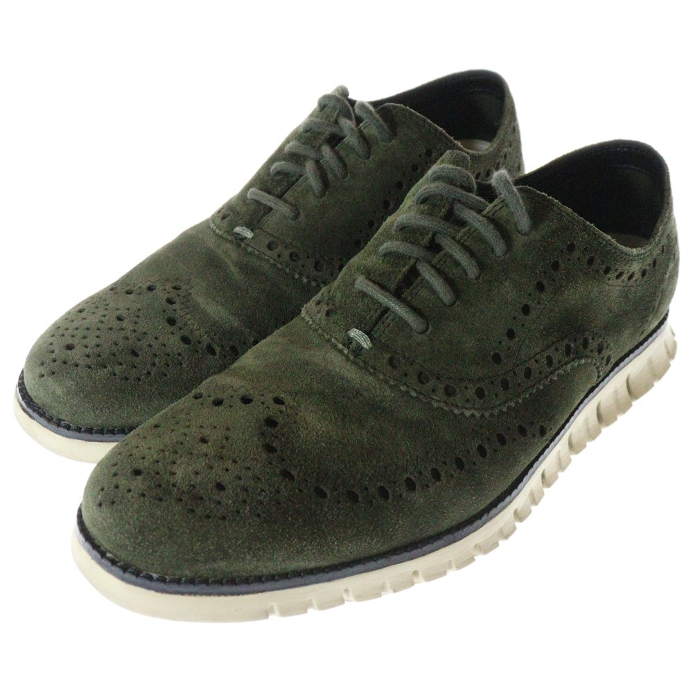 COLE HAAN(コール ハーン) ZEROGRAUND WING OX ゼログラウンド ウィング オックスフォード ローカットスニーカー カーキ C26200