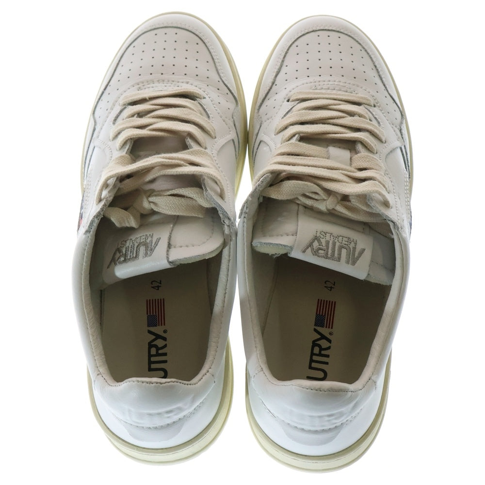 AUTRY(オートリー) MEDALIST LOW メダリスト ローカットスニーカー ホワイト AULM LL15