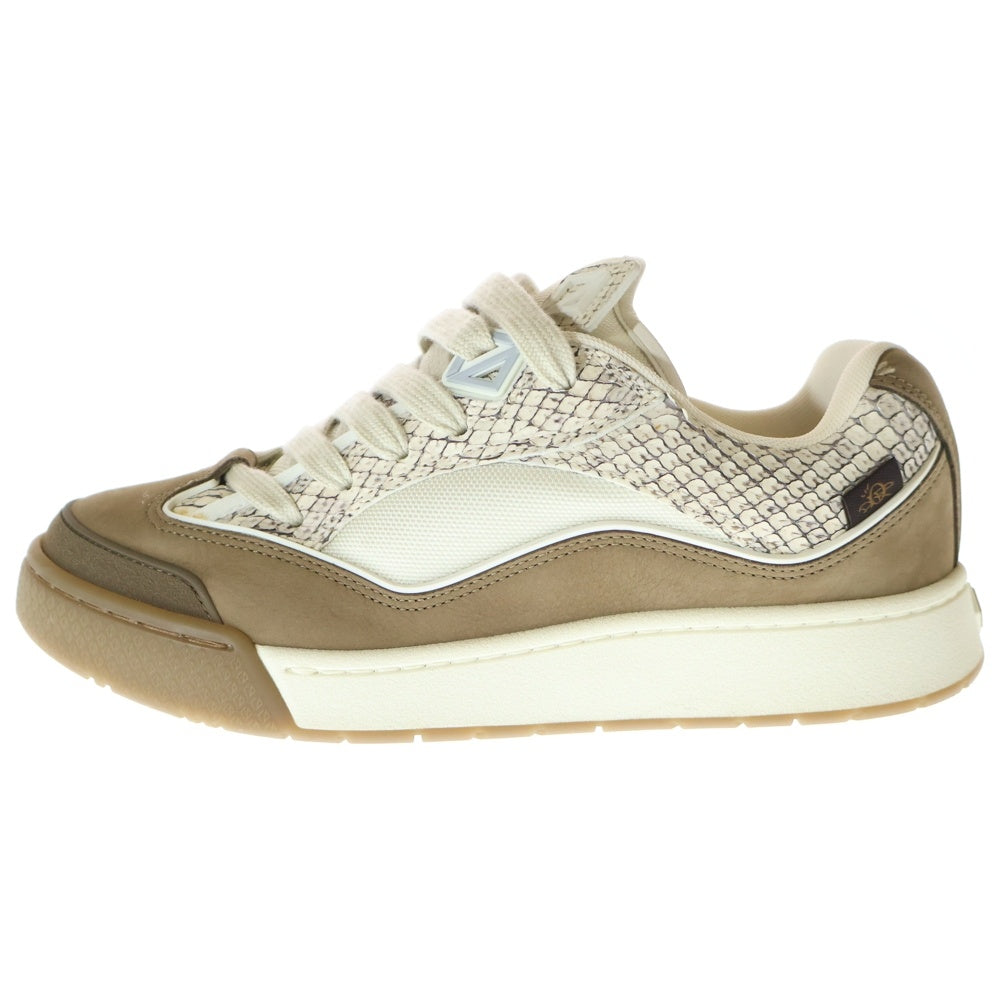 DIOR(ディオール) 22AW ×Travis Scott B713 Cactus Jack Dior Sneaker トラヴィススコット B713 カクタスジャック パイソン切り替え レザー ローカットスニーカー 3SN281ZNX76141