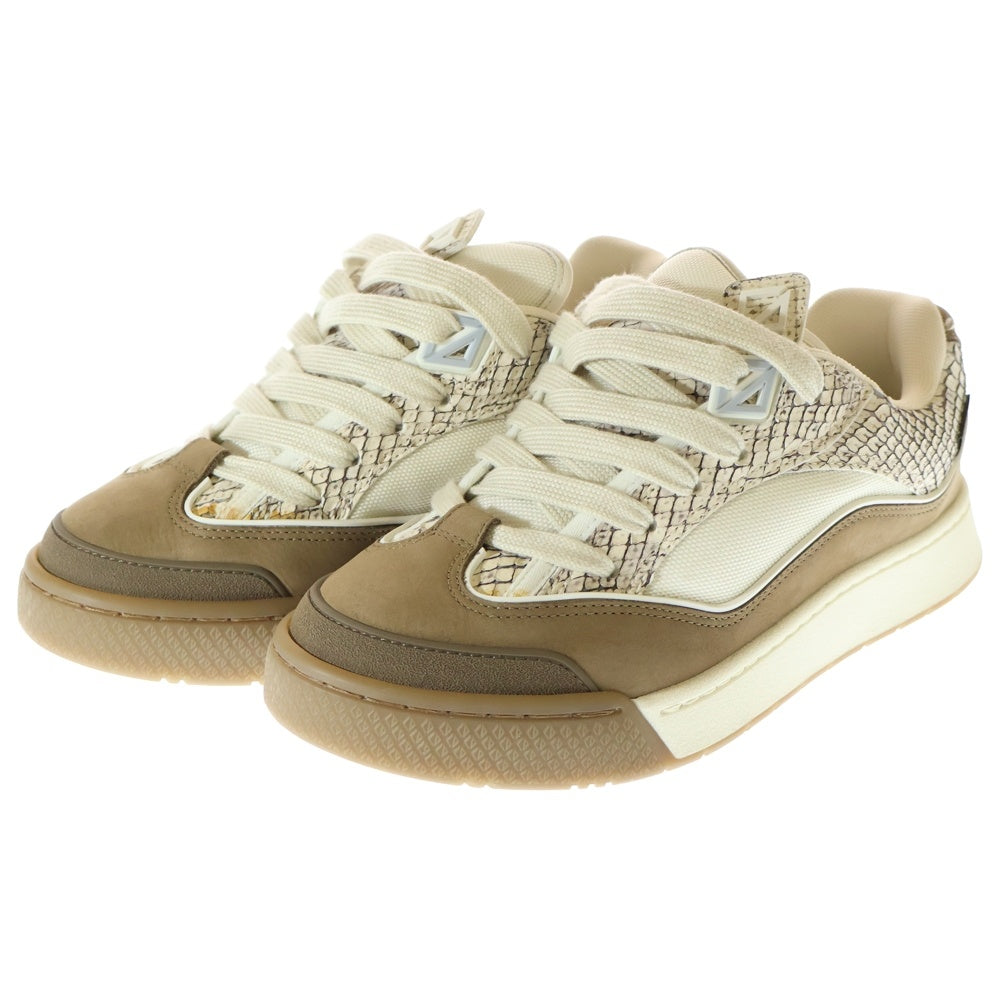 DIOR(ディオール) 22AW ×Travis Scott B713 Cactus Jack Dior Sneaker トラヴィススコット B713 カクタスジャック パイソン切り替え レザー ローカットスニーカー 3SN281ZNX76141