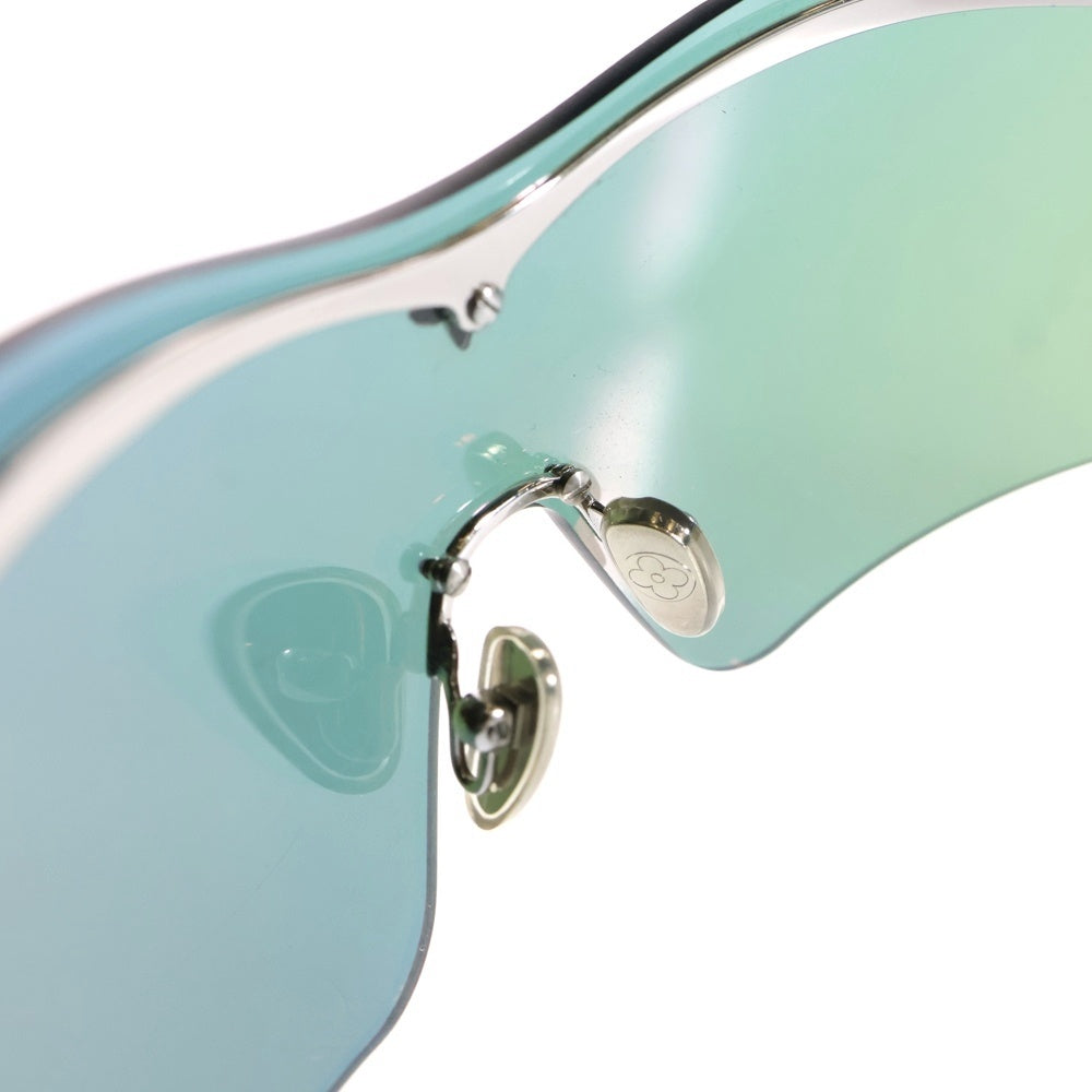 LOUIS VUITTON(ルイヴィトン) LV MIRROR MASK LVロゴ ミラー マスク カラーレンズ サングラス アイウェア メガネ 眼鏡 ブラック Z2729U