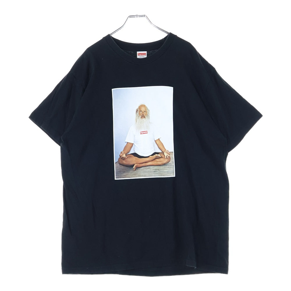 SUPREME(シュプリーム) 21AW Rick Rubin Tee リック ルービン フォトプリント クルーネック 半袖Tシャツ カットソー ブラック