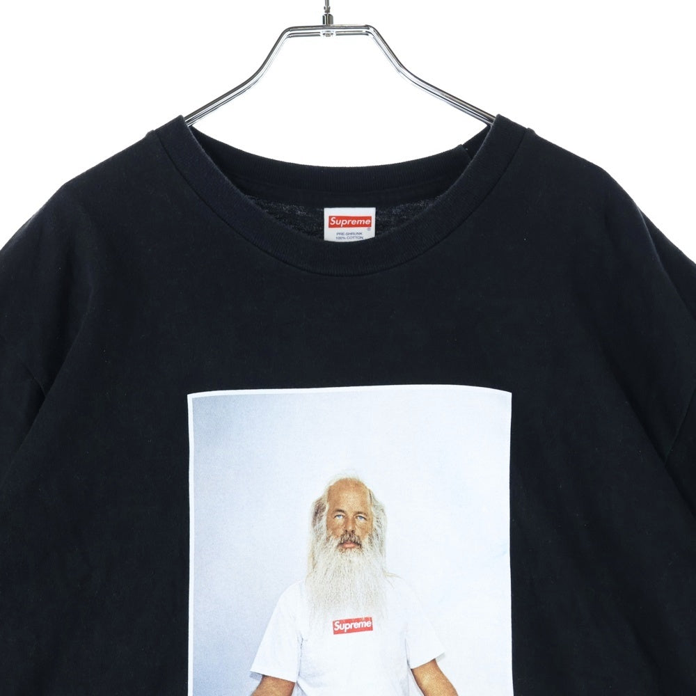 SUPREME(シュプリーム) 21AW Rick Rubin Tee リック ルービン フォトプリント クルーネック 半袖Tシャツ カットソー ブラック