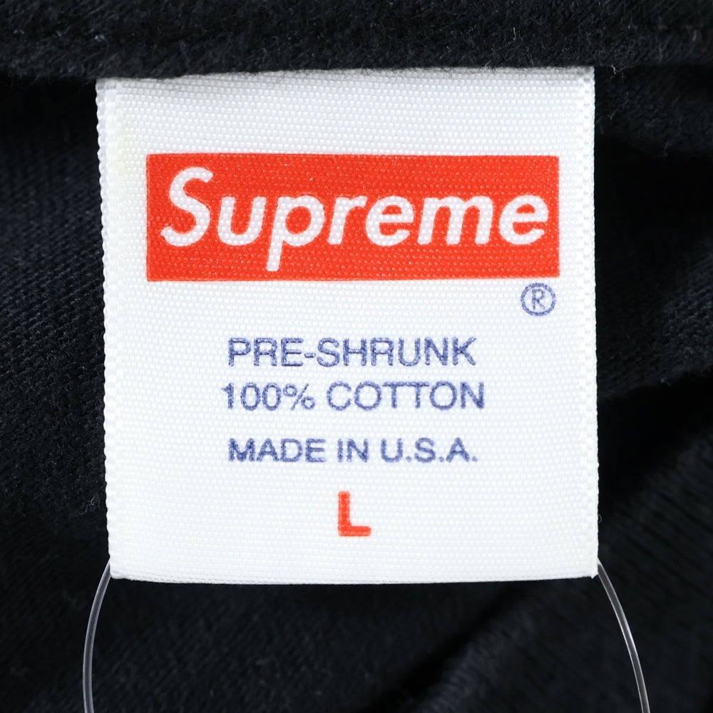 SUPREME(シュプリーム) 21AW Rick Rubin Tee リック ルービン フォトプリント クルーネック 半袖Tシャツ カットソー ブラック