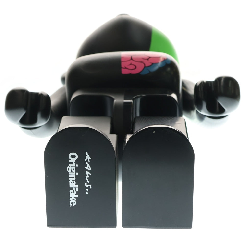 MEDICOM TOY(メディコムトイ) BE@RBRICK Original Fake ×KAWS Companion Dissected Grey 1000% カウズ ベアブリック フィギュア 人体模型 ブラック/マルチ