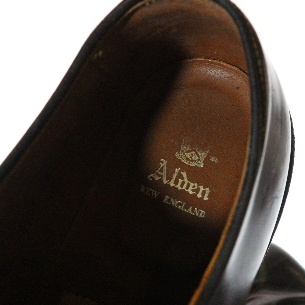 Alden(オールデン) 990 プレーントゥ コードバン ドレスシューズ 革靴 ブラウン