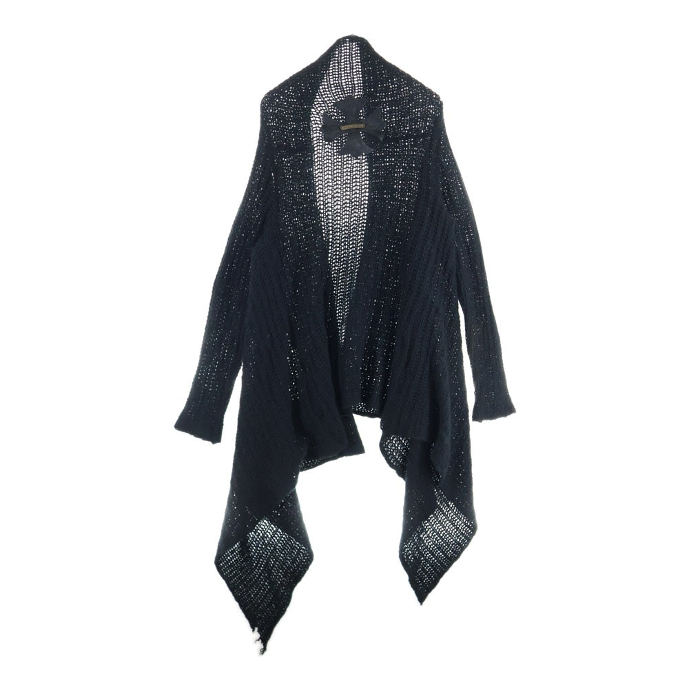 CHROME HEARTS(クロムハーツ) CHプラスパッチ付き カシミヤ モヘヤ ニット カーディガン ブラック